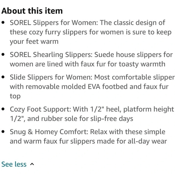 Sorel Nakiska Slide II Slipper NL3082-265 Women's 6 - Picture 4 of 11